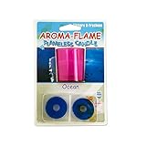 123-wholesale – セットof 36 Ocean aroma-flame Flameless Candle – ホームインテリア装飾アクセント