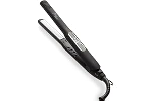 【 メンズ ヘアアレンジ ショートカット 】 SALONMOON (サロンムーン) ミラーダブルイオン ストレート ヘアアイロン 15mm ブラック ストレートアイロン 80℃～230℃ カール 2WAY コテ 高濃度マイナスイオン 海外対応