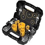 DEWALT D180001 Standard Plumbers Bi-Metal Hole Saw Kit by DEWALT