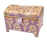 パンチスタジオ　ミニ 収納ボックス （エッフェル塔×パープル） 49061