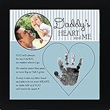 Baby Child Keepsake Handprint Frame with Poetry - Mommy, Daddy, Grandma or Grandpa (Daddy) by The Gr