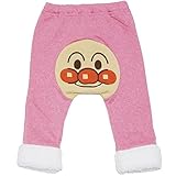 2016年 秋冬 アンパンマン 裾くしゅくしゅボア 丸マチ ニットキルト ロング丈パンツ ANPANMAN ピンク◇90cm