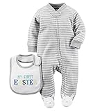 カーターズ Carter's カバーオール 長袖 綿100% Easter Sleep & Play Set NB (50-55cm)