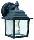 Thomas Lighting SL94237 Outdoor Essentials 1 Light Outdoor Wall Sconce, Matte Black [並行輸入品]