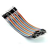 40PCS 20CMデュポン男性ジャンパーリボンケーブルバンドル耐久性