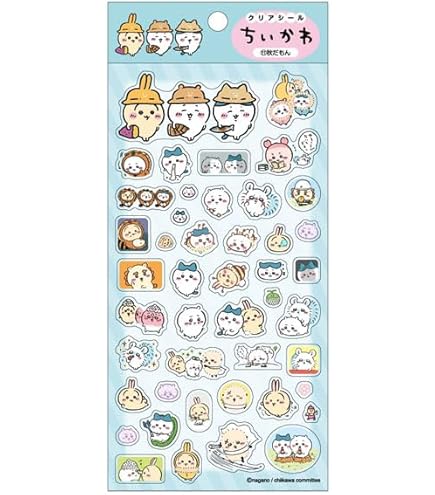 Amazon | バンダイ (BANDAI) ちいかわ ダイカットステッカーセット4