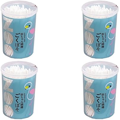 Amazon.co.jp: コットンZOO赤ちゃん綿棒ごくぼそ200本ケース