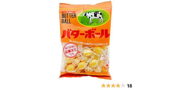 Amazon 味覚糖 バターボール 104g 10袋 Uha味覚糖 あめ キャンディ 通販