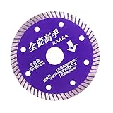 Dovewill ダイヤモンドブレード ドリルビット　磁器　大理石　花崗岩　鉄筋コンクリート　ガラス　掘削　切削工具　耐久性　全４色選べる - 紫