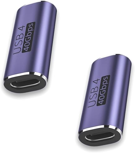 Amazon.co.jp: USB Type C中継アダプタ メス to メス変換 アダプタ(5個