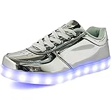 [Star] 発光シューズ スニーカー 男女通用 USB充電スニーカー ハイカット 光る靴 スポーツシューズ LEDシューズ 光るシューズ LED靴 レディース メンズ ダンス クリスマス ハロウィーン ギフト