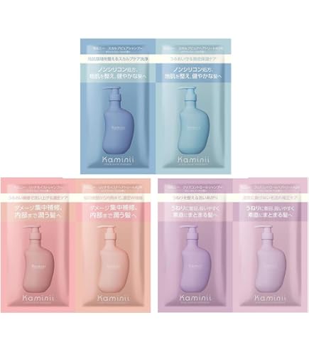 Amazon | 【お試し2個セット】Kaminii フリズコントロール シャンプー
