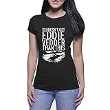 ItないGet Eddie VedderよりもこのレディースTシャツブラック2 x l