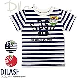 (ディラッシュ) DILASH半袖プリントＴシャツ/夏 110 ネイビー