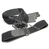 RKC 固定ベルト 5cm × 80cm 黒 4本 : 040C1-4