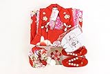 被布セット 子供きもの 足袋付き「花ひめ」3才用 女の子 七五三着物セット