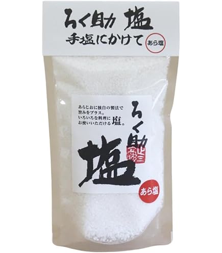Amazon.co.jp: 東洋食品 ろく助塩 白塩 130g 10個 : 食品・飲料・お酒