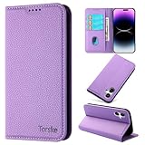 Torske Galaxy A25 5G ケース 手帳型 Docomo SC-53F ケース ギャラクシーA25 5G ケース 手帳型 内蔵マグネット式 Galaxy A25 5G 手帳型ケース Galaxy A25 5G スマホケース 手帳型 カード入れ 防塵 上質 やさしく手触りが快適 おしゃれ シンプル ぎゃらくしーa25 5g ケース 6.7インチ対応 携帯カバー - パープル