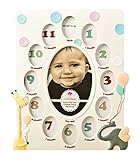 Fashioncraft Giraffe and Elephant Baby Collage Frame [並行輸入品]