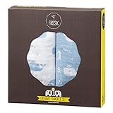 FRESK(フレスク) 【日本正規代理店】 ベビー おくるみ ブランケット タオル swaddle 2枚組 クジラ 70×60cm FR-F115-25