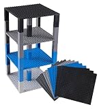 Strictly Briks / ストリクトリーブリックス クラシック スタッカブルベースプレート 15.24x15.24㎝、20x20ペグ、ブリックタワー他の主要ブランドの製品と100%互換性ありタ