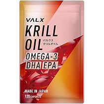 Amazon | VALX バルクス クリルオイル DHA EPA オメガ3