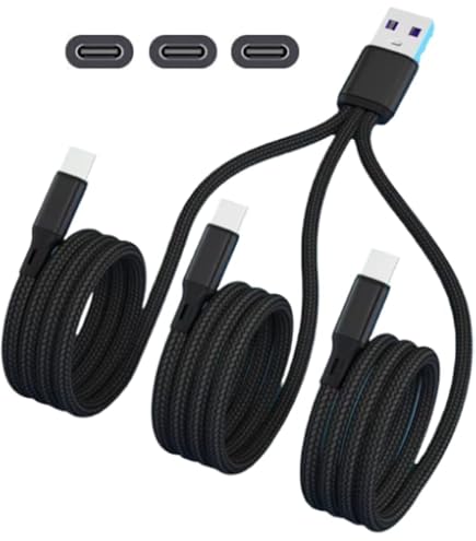 Amazon.co.jp: 3 in 1 Type C 急速充電ケーブル 【120cm】USB C