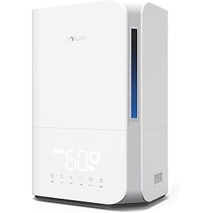 Milin 除菌加湿器 大容量 除菌器 最新電解水技術採用 除菌率99.9%以上 卓上加湿器 超音波式 アロマ対応 カス…