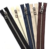 YKK Y.K.K レザー用 20cm S 5色セット 4LFN20-5MIX