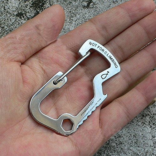 Mirais 多機能 カラビナ 六角レンチ 栓抜き キーホルダー おしゃれ