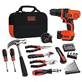 Black & Decker LDX112PK 12-Volt MAX Lithium-Ion Drill and Project Kit [並行輸入品]