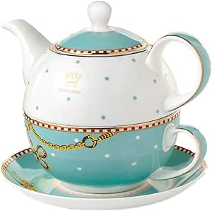 Amazon Nature Park 白い食器 ひとつで二役 陶器ティーセット 北欧 ティーポット セット コーヒーカップ ソーサー セット ティーパック 紅茶ポット ギフト 急須 おしゃれ 北欧 一人暮らしにぴったり 3点セット ティーポット オンライン通販