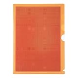 プラス 仕切り付ホルダー3ポケット カモフラージュ FL-131CH オレンジ 2個セット