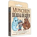 SJG Munchkin Dead & Deader - 戦略カードゲームの拡張 - 3~6人のプレイヤー、対象年齢14歳以上。