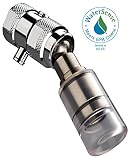 High Sierra WaterSense Certified 1.5 GPM High Efficiency Low Flow Showerhead, Polished Chrome with T