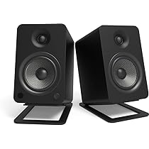 黒 スピーカースタンド Kanto デスクトップスピーカースタンド/ブラック SP6HD-BLACK 1
