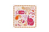 Happy Chic Baby Jonathan Adler Party Elephant Canvas Wall Decor, Pink/Orange/White by Happy Chic Bab