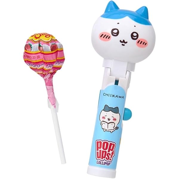 アースド・ポップ　キャンディ　ロリポップ　ソフビ　ポップカルチャー　雑貨　ピンク Amazon.co.jp: pop ups! ポップアップス ロリポップキャンディ