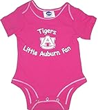 オーバーンTigers Infant Onesie 0 – 3ヶ月ピンク