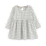 (プタス)Putars ベビー服 子供服 女の子 ワンピース ドレス 長袖 チェック柄 可愛い 秋冬 オシャレ 通園 発表会 旅行 記念日 プレゼント 2-7歳