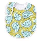 Baby Elephant Ears TUCK & TIDY Baby Bib (Playful Paisley) by Baby Elephant Ears