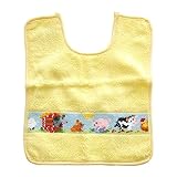 フェイラー FEILER スタイ よだれかけ BIB FARM ビブ ファーム リボン結びタイプ イエロー【並行輸入品】