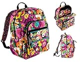 Vera Bradley Campus Backpack (Va Va Bloom) [並行輸入品]