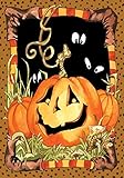 High Quality Jack Pumpkin 28 x 40-Inch Decorative USA-Produced House Flag