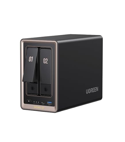 Amazon.co.jp: UGREEN NAS DXP2800 2ベイデスクトップネットワーク接続