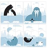 BLIK(ブリック）プロ仕様　ウォールステッカーパズル　ポーラー Polar Wall Puzzle