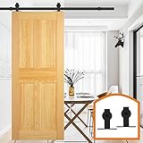 HomeDeco Hardware 吊り金具 ドアレール アウトセット 引き戸 ドア 建具 パーツ 10 FT (3.05メートル) シングルドア
