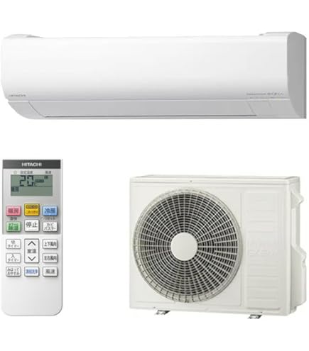 Amazon | 【商品配送のみ】 日立 エアコン 18畳 5.6kW 白くまくん X