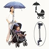 雨 の日に 両手が使えて安心 ベビーカー 用 傘 アーム スタンド フック 傘スタンド ベビーカー用 チャイルドシート クッション カバーオール [並行輸入品]