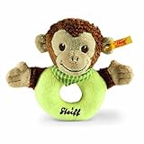 Steiff Jocko Monkey Grip Toy - Brown/Beige/Green by Steiff [並行輸入品]